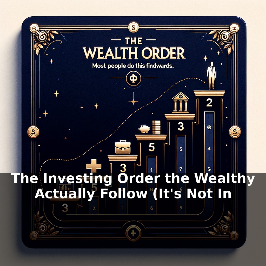 The Investing Order the Wealthy Actually Follow (It's Not Index Funds First)