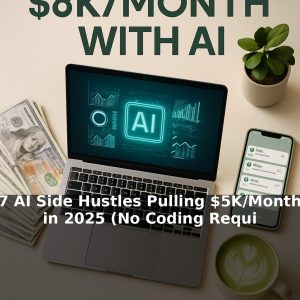 7 AI Side Hustles Pulling $5K/Month in 2025 (No Coding Required)