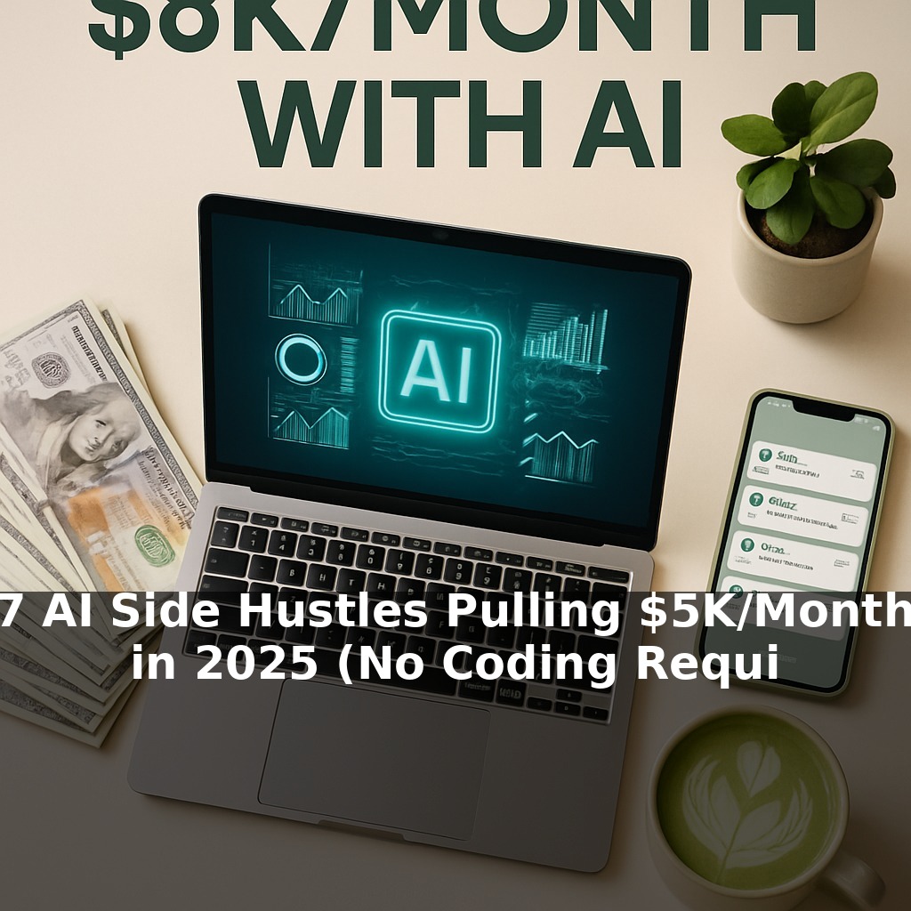 7 AI Side Hustles Pulling $5K/Month in 2025 (No Coding Required)