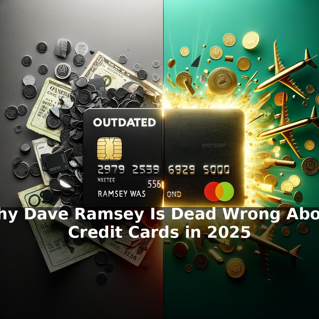 Why Dave Ramsey Is Dead Wrong About Credit Cards in 2025