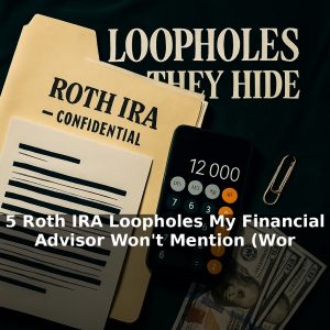 5 Roth IRA Loopholes My Financial Advisor Won't Mention (Worth $12K/Year)