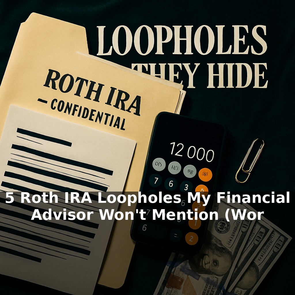 5 Roth IRA Loopholes My Financial Advisor Won't Mention (Worth $12K/Year)