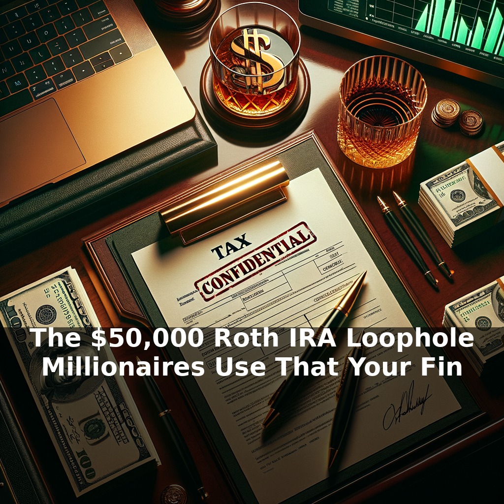 The $50,000 Roth IRA Loophole Millionaires Use That Your Financial Advisor Won't Mention