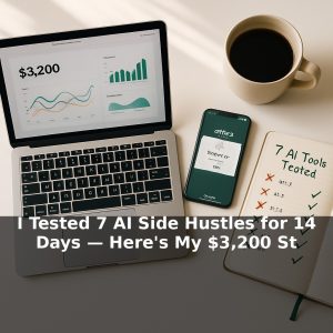 I Tested 7 AI Side Hustles for 14 Days — Here's My $3,200 Stack