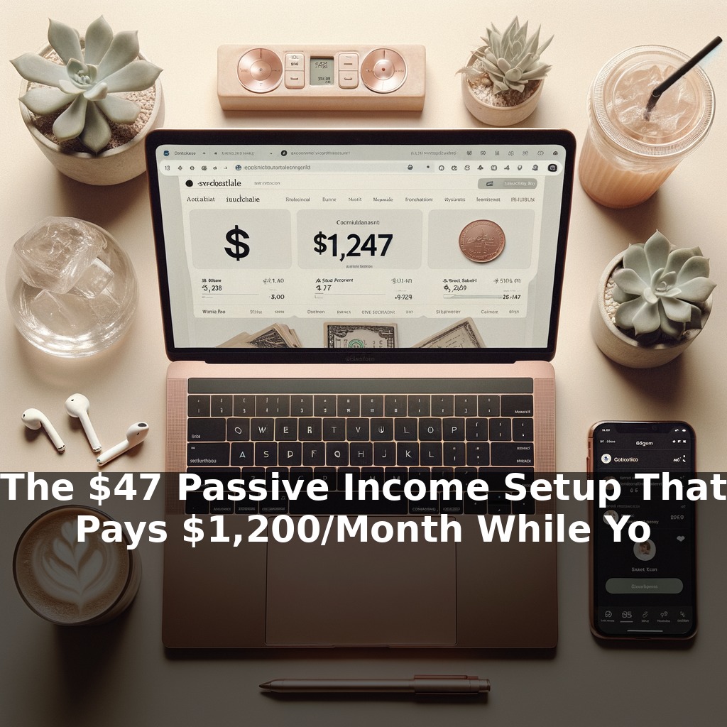 The $47 Passive Income Setup That Pays $1,200/Month While You Sleep