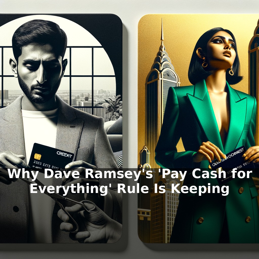 Why Dave Ramsey's 'Pay Cash for Everything' Rule Is Keeping You Broke