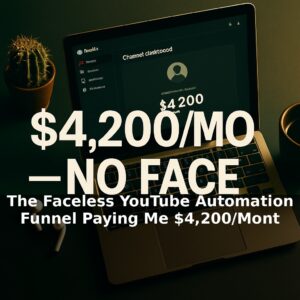 The Faceless YouTube Automation Funnel Paying Me $4,200/Month (AI Does 90% of It)