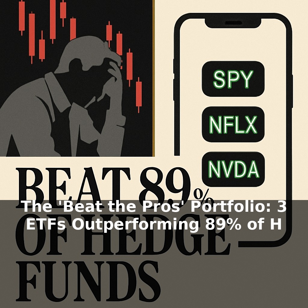 The 'Beat the Pros' Portfolio: 3 ETFs Outperforming 89% of Hedge Funds