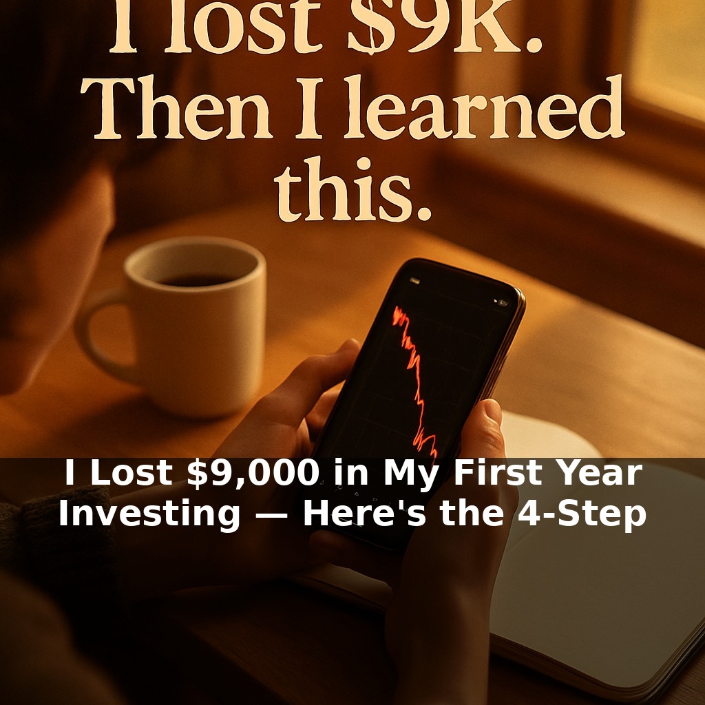 I Lost $9,000 in My First Year Investing — Here's the 4-Step System I Use Now