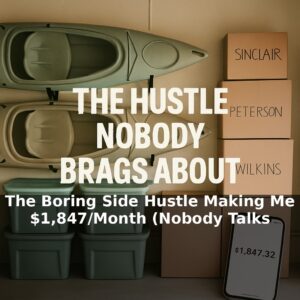 The Boring Side Hustle Making Me $1,847/Month (Nobody Talks About This)