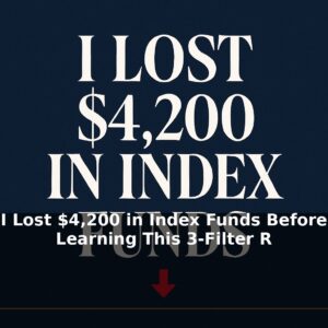 I Lost $4,200 in Index Funds Before Learning This 3-Filter Rule