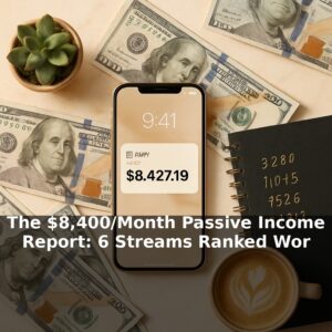 The $8,400/Month Passive Income Report: 6 Streams Ranked Worst to Best