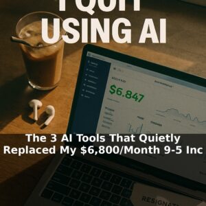The 3 AI Tools That Quietly Replaced My $6,800/Month 9-5 Income