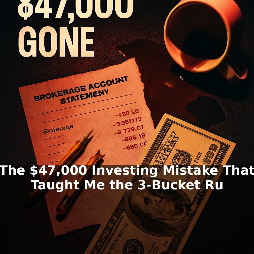 The $47,000 Investing Mistake That Taught Me the 3-Bucket Rule