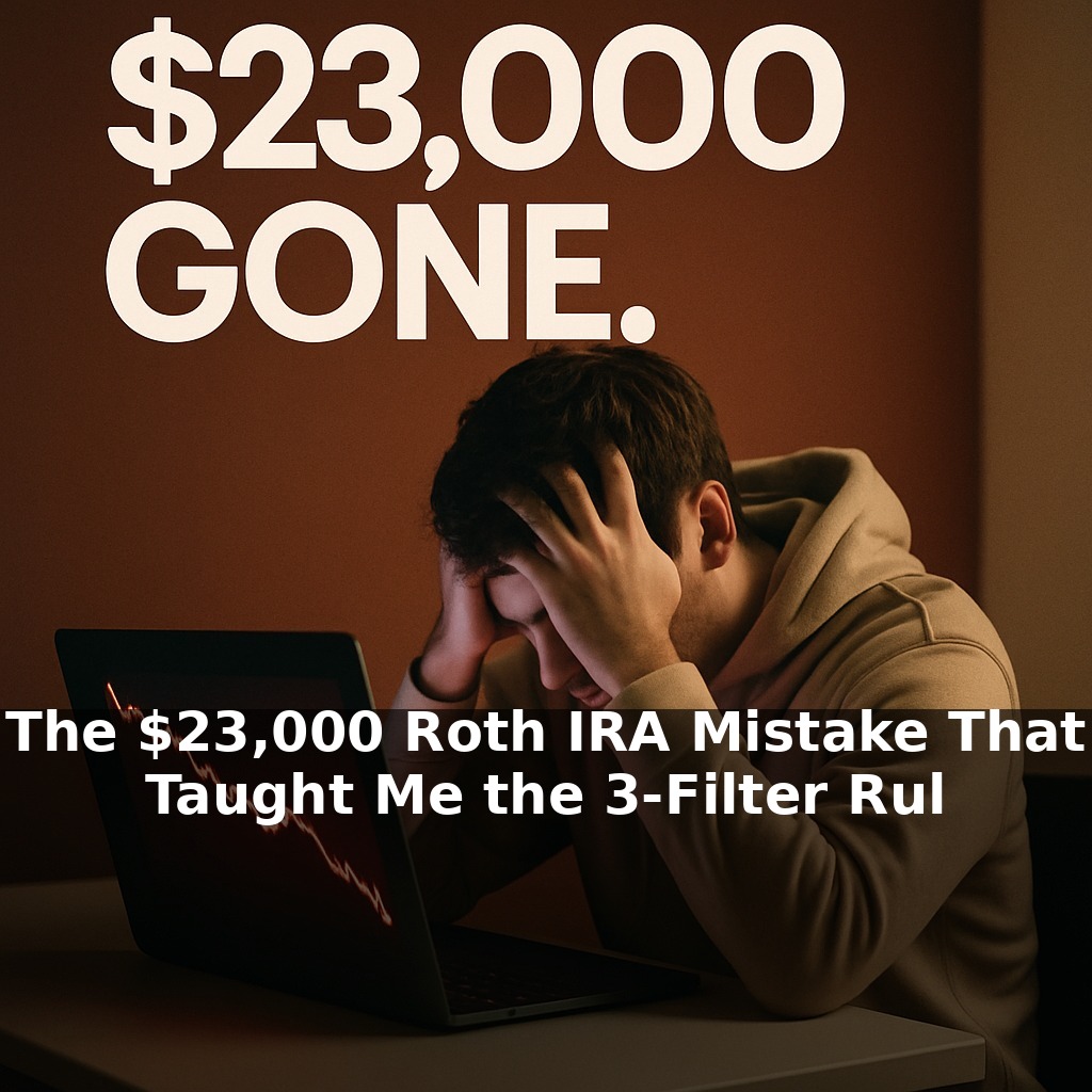 The $23,000 Roth IRA Mistake That Taught Me the 3-Filter Rule
