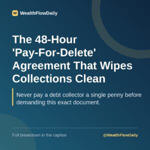 The 48-Hour 'Pay-For-Delete' Agreement That Wipes Collections Clean