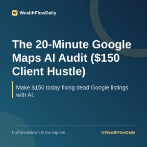 The 20-Minute Google Maps AI Audit ($150 Client Hustle)