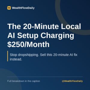 The 20-Minute Local AI Setup Charging $250/Month